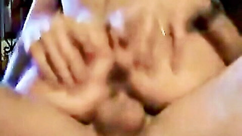 French blonde in intense anal penetration close-up