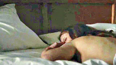 Kate Mara intimate bed scene with partner in A Teacher s1e06