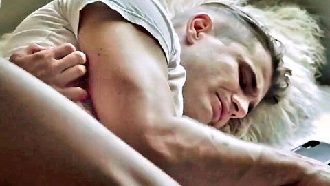 Latina babe comforts muscular man with sensual suck and fuck in bed