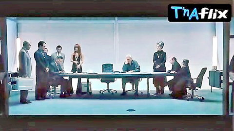 Bai Ling in sexy group conference scene from Southland Tales
