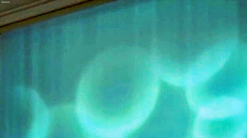 Blurry cyan hentai thumbnail with abstract circular shapes, from 'Chan Asa Made Zutto Gyutte Shite!'