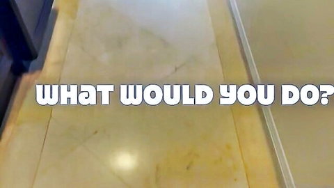 Teaser thumbnail for trans shemale fucking guy video, provocative question overlay