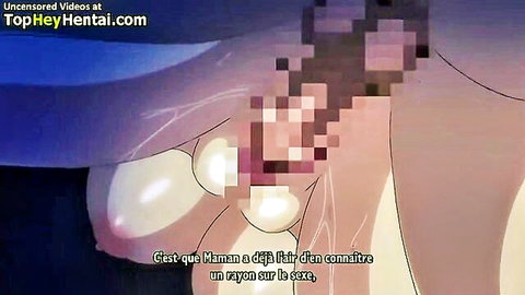 Censored hentai teen maid with big boobs getting fucked hard