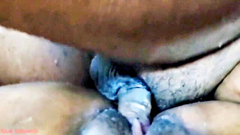 Indian aunty anal sex with devar, close-up penetration during yoga practice