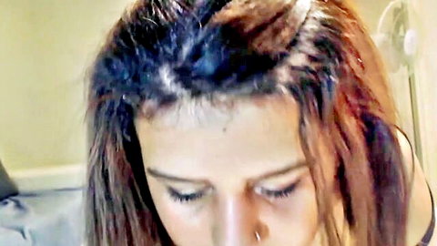 Evelyn Butt seductive closeup with cleavage in adult video thumbnail