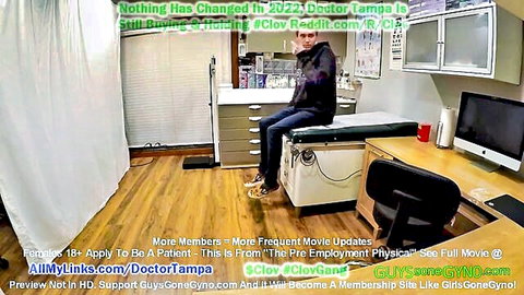 Maverick Williams shocked in humiliating pre-employment physical exam at GuysGoneGyno