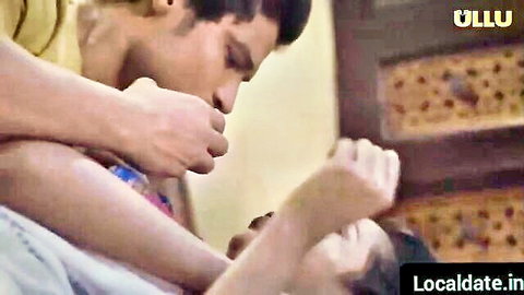Indian man fondling and kissing ex-wife's sister's breasts intimately