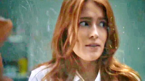 Josephine Jackson redhead milf in intense clothed scene