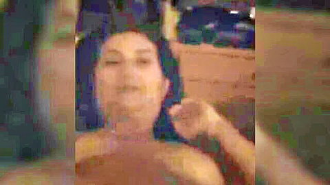 Porca Italian MILF topless in steamy car encounter with young lover
