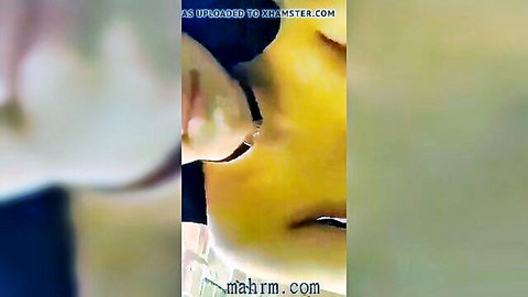 Seductive close-up of hot Algerian woman, amateur tease