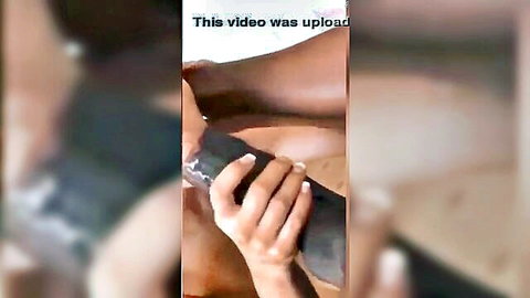 Blonde gripping Mandingo's huge BBC in screaming interracial compilation