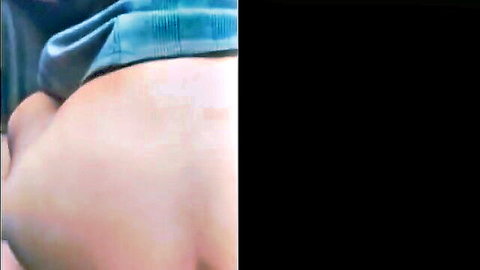 Sexy Indian Desi woman bent over in doggystyle, exposing curvy ass