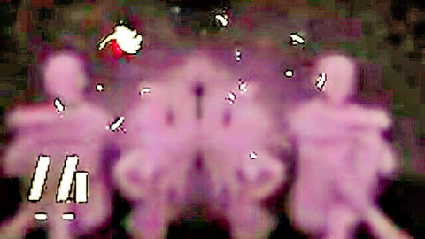 Abstract purple silhouettes of Indian Desi couple in homemade style