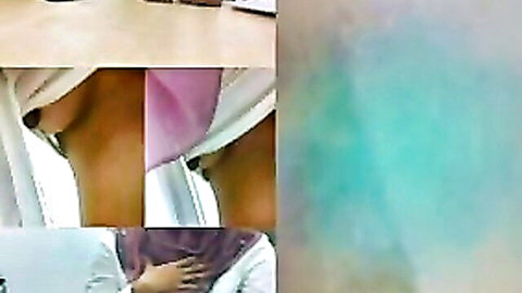Malay teacher Dina in hijab gets played with sexually