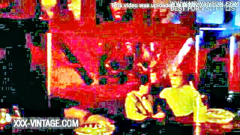 Teresa Orlowski in 90s disco threesome, steamy red-lit scene