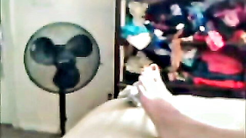 Brissy gives Domme Bev foot service in amateur foot fetish video