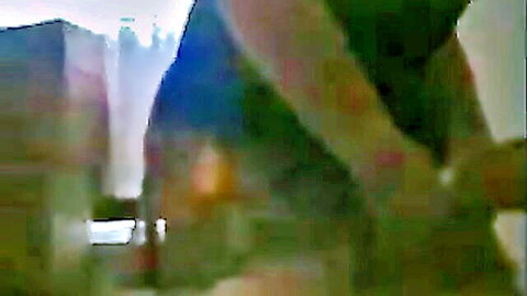 Blurry Turkish amateur couple in outdoor doggystyle sex scene