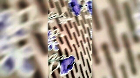 Teena chudakad horny Indian housewife in floral patterned dress