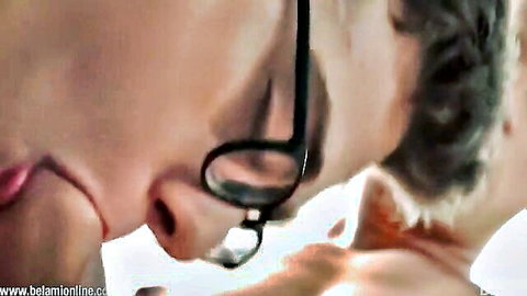 Blake Mitchell and Yannis Paluan in intimate gay creampie scene