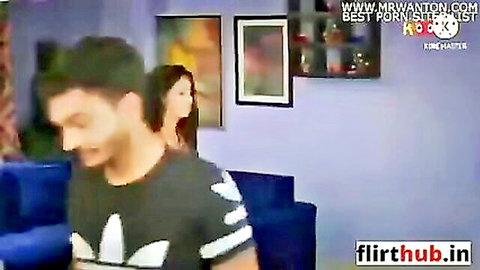 Hot Indian wife seduced by husband's boss, teasing encounter