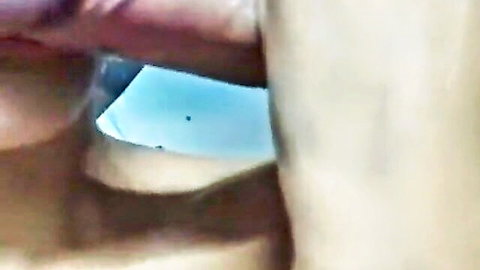 Salmakia close-up vaginal insertion view