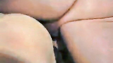 Pregnant Tina's ass and pussy drilled in gangbang close-up