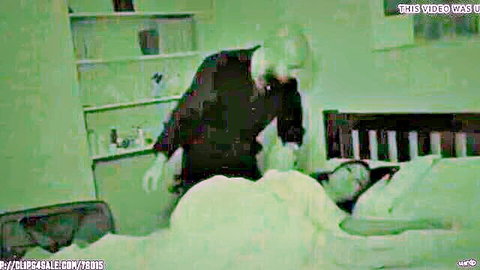Nataly Gold in intense night assault bed scene with dominant man