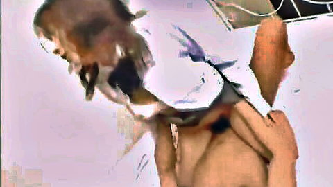 Haruka Hoshikawa's hairy pussy aroused and fucked in JAV scene