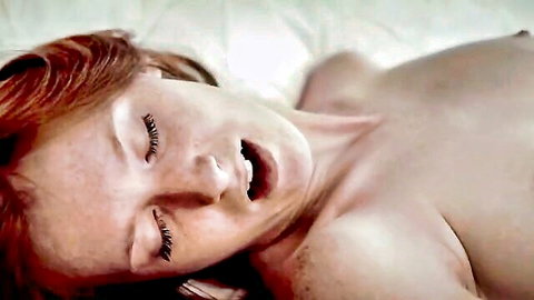 Belinda Sweet redhead nude masturbating in ecstasy, wet pussy tease