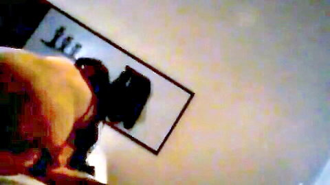 Amateur Latin brunette teasing with hot poses and oral action