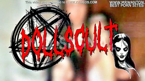 Shane in eerie Doll Soul Cult gothic fantasy, pale goth model