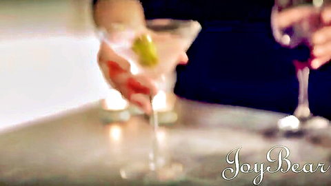 Lola Gatsby seductive drink scene in JoyBear adult video