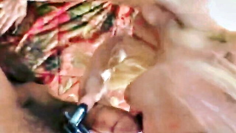 Blonde granny gets satisfied by thick BBC in close-up action