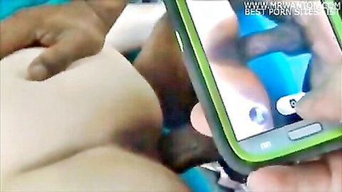 Brandi with her 10th black guy, interracial POV closeup of pale pussy and dark hand