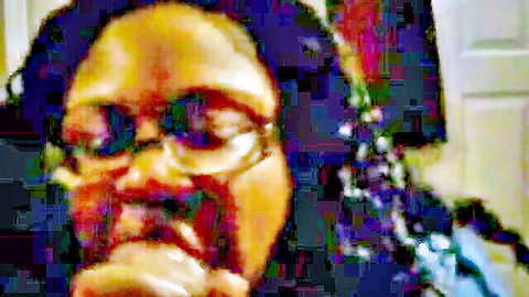 Obese black BBW Ms Brady gagging on cock close-up