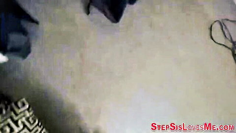 Stepsis getting fingered in intense POV closeup