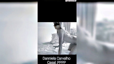 Danniella Carvalho nude couple sex on bed, brutal amateur porn thumbnail