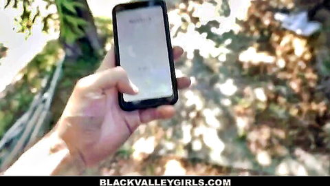 Ashley Aleigh hand holding phone in outdoor Black Valley Girls preview