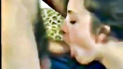 Catherine Ringer close-up blowjob, passionate oral sex scene