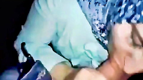Hijab woman engulfing cock in intense oral sex scene