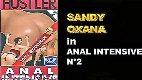Sandy Oxana big ass anal intensive in Hustler Woodman casting