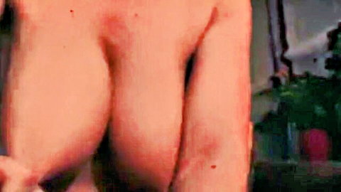 Vanessa C. topless with massive natural breasts in personal diary scene