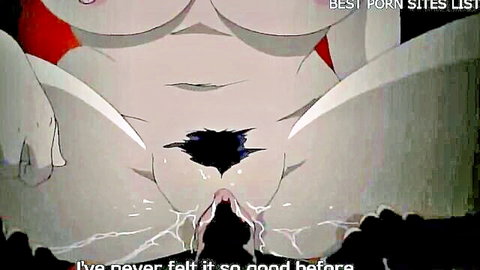 Animated stepmother with big tits in black tentacle pussy penetration and squirting