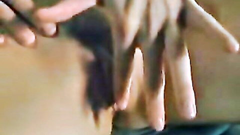 Busty Sara Stone giving intense close-up blowjob