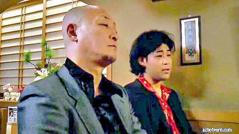 Mature Asian men in suits, nylons hose fetish JAV preview