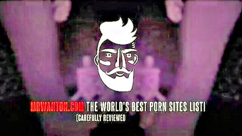 MRWANTOR.com world's best porn sites list banner with stylized bearded man face