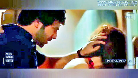 Huma Qureshi in intimate hair-pull embrace with lover