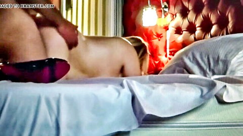 Greek redhead wife bent over in doggy style sex scene