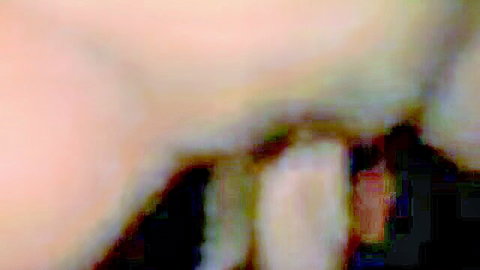 Arab babe with open mouth sucking thick cock in closeup amateur blowjob
