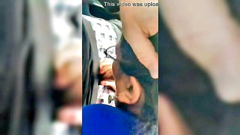 Ebony MILF giving deep blowjob to repay debt in amateur video